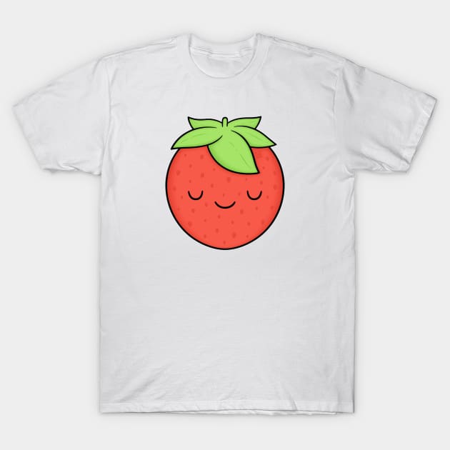 Strawberry T-Shirt by kimvervuurt